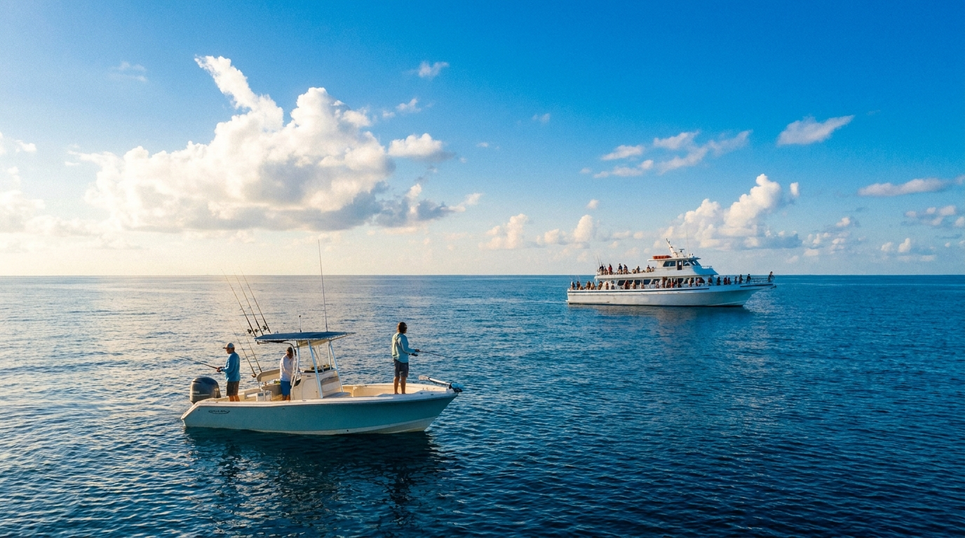 Private vs. Shared Fishing Charter: Which One Should You Book?